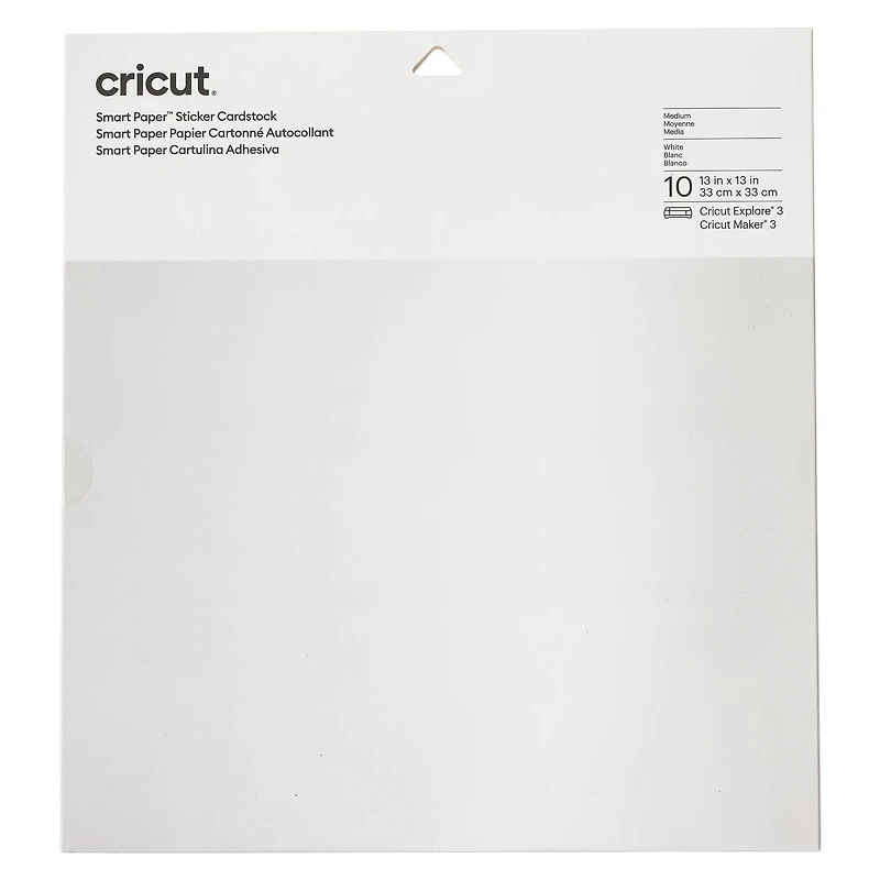 Cricut® Smart Paper™ Sticker Cardstock, White
