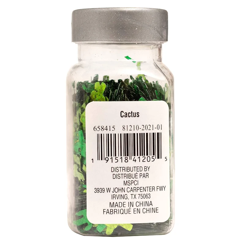 Cactus Specialty Polyester Glitter by Recollections™, 0.56oz.