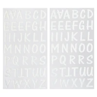 White Epoxy Alphabet Stickers by Recollections™