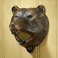 Design Toscano 3.5" Grizzly Bear of the Woods Cast Iron Bottle Opener