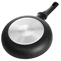 Oster Ashford 8'' Black Nonstick Aluminum Frying Pan