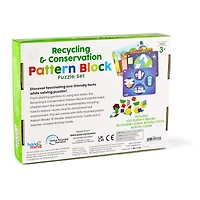 Hand2mind® Recycling & Conservation Pattern Block Puzzle Set