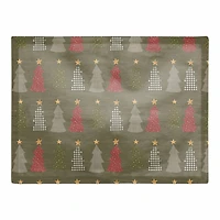 Tree Pattern Cotton Twill Placemat