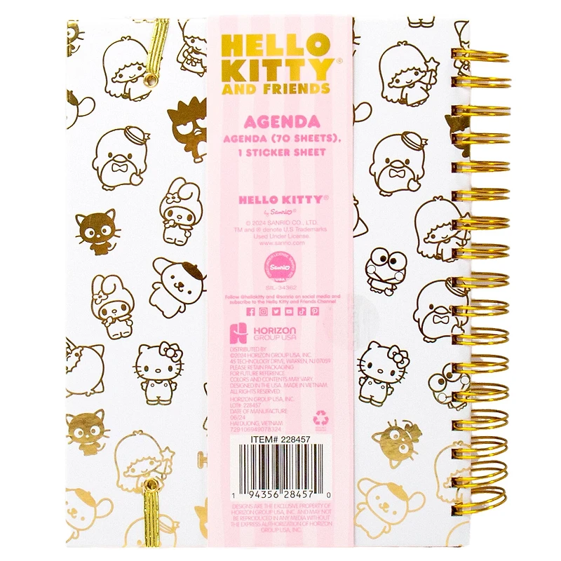 Hello Kitty® & Friends Agenda Journal
