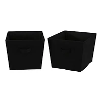 Household Essentials Tapered Fabric Storage Bins