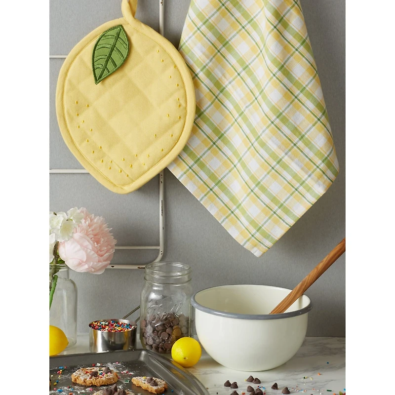 DII® Lemon Potholder Gift Set