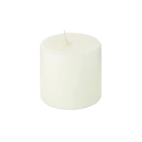 Ashland® Basic Elements™ Ivory Pillar Candles, Value Pack