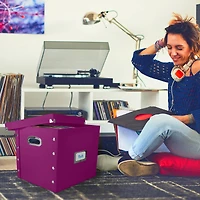 12" Snap-N-Store Vinyl Record Storage Box