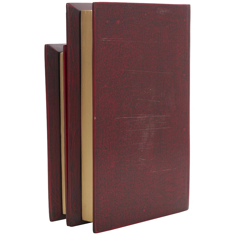 Red The Three Musketeers Storage Faux Book Box Set