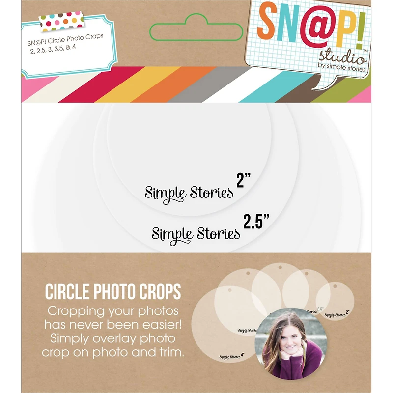 Simple Stories Sn@p!™ Circle Photo Crops