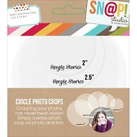Simple Stories Sn@p!™ Circle Photo Crops