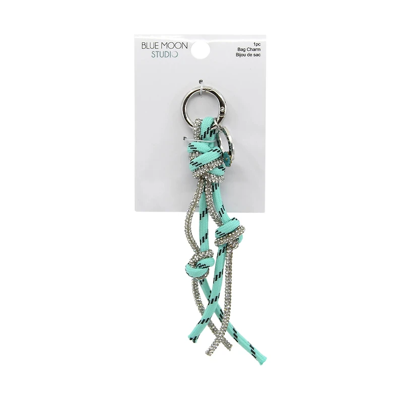 Blue Moon Studio™ Turquoise Tassel Bag Charm