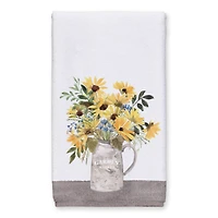 Pitcher of Sunflowers Market 16" x 25" Towel Set
