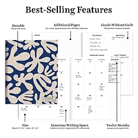 TF Publishing 2025 Wacky & Wavy Large Monthly Planner