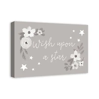Wish Upon A Star 24" x 16" Canvas Wall Art
