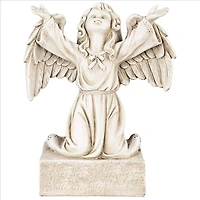 Design Toscano 14" Look to the Heavens Memorial Garden Angel Statue