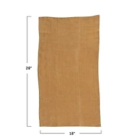 Hello Honey® Stonewashed Linen Decorative Tea Towel