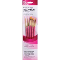 Princeton™ RealValue™ Golden Taklon 5 Piece Brush Set