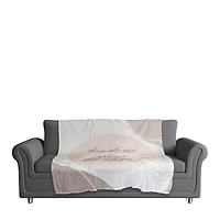50" x 60" Kindness Is Always Beautiful Coral Fleece Blanket