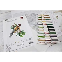 Luca-s Goldfinch Bird Counted Cross Stitch Kit