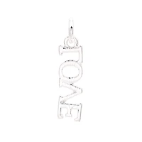 Silver Plated Love Charm by Bead Landing™