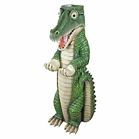 Design Toscano 43" Postal Gator Mail Post Sleeve Statue