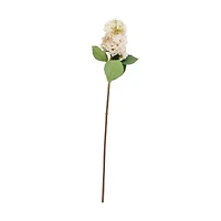 34.5" Pink Hydrangea Artificial Flower Stem, 8ct.