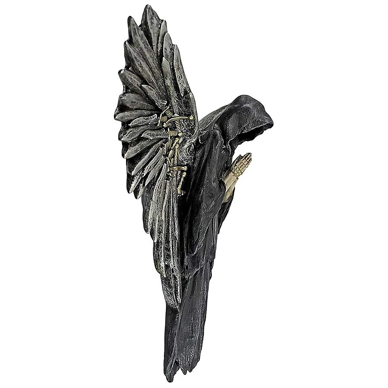 Design Toscano 11.5" Soul of the Warrior Grim Reaper Wall Sculpture