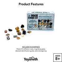Toysmith® Rock Science Kit
