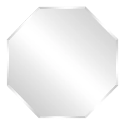 12" Beveled Octagon Glass Mirror by Make Market®