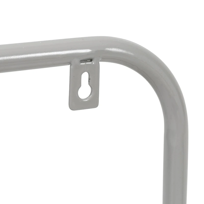 Honey Can Do Gray Collapsible Wall-Mounted Clothes Drying Rack