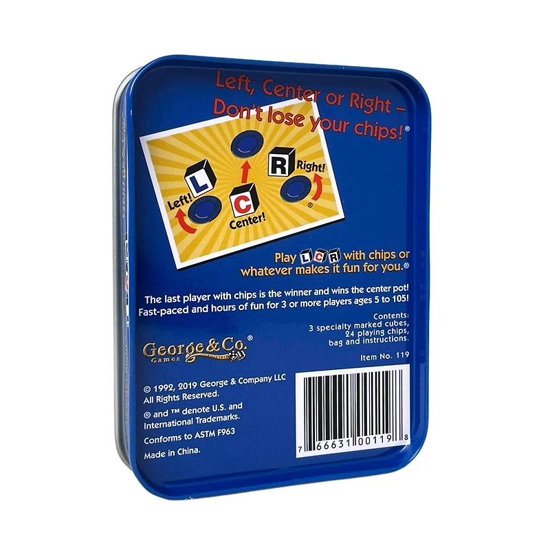 LCR® Left Center Right™ Dice Game
