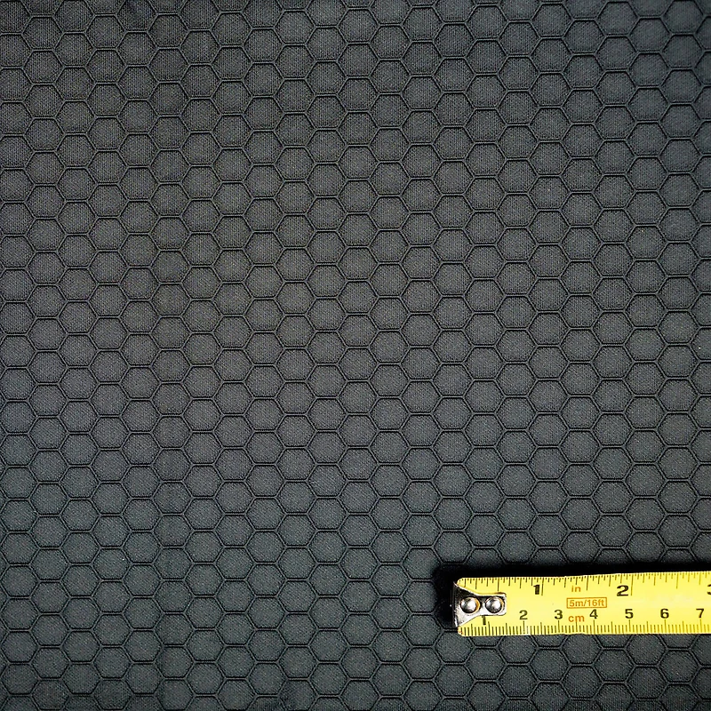 Cosplay by Yaya Han Black Hex Scuba Fabric