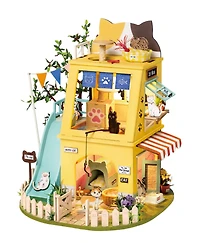 Rolife® Cat House DIY Miniature House Kit