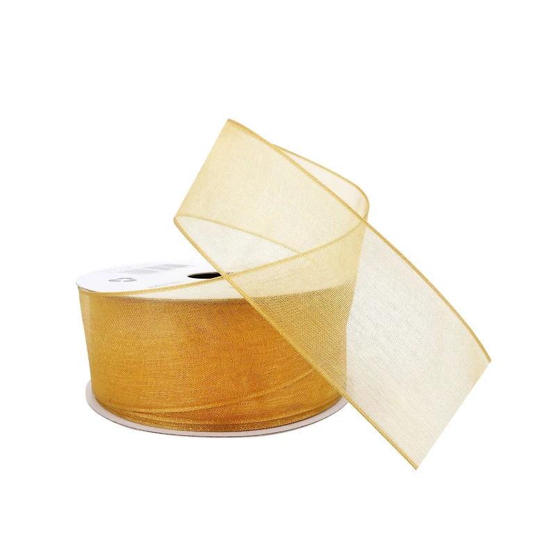 12 Pack: 1.5" x 15yd. Satin Shimmer Wired Ribbon by Celebrate It® Specialty