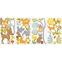 RoomMates Woodland Fox & Friends Peel & Stick Wall Decals