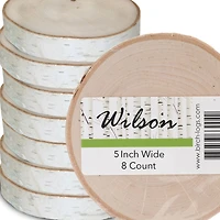 Wilson® Enterprises 5" Birch Rounds, 8ct.