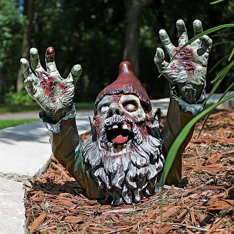Design Toscano 11.5" Zombie Gnombie Statue