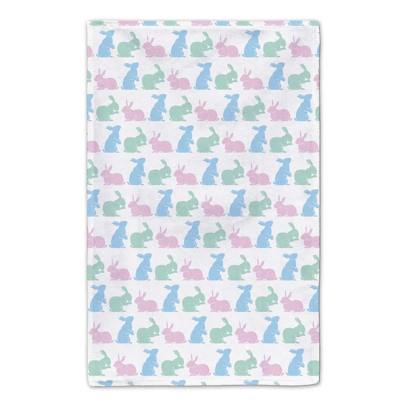 Easter Bunny Trail Tea Towel - Set of 2