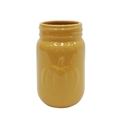 7" Pumpkin Decorative Container by Ashland