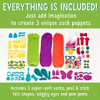 Creativity for Kids Make Your Own Sock Puppets Kit