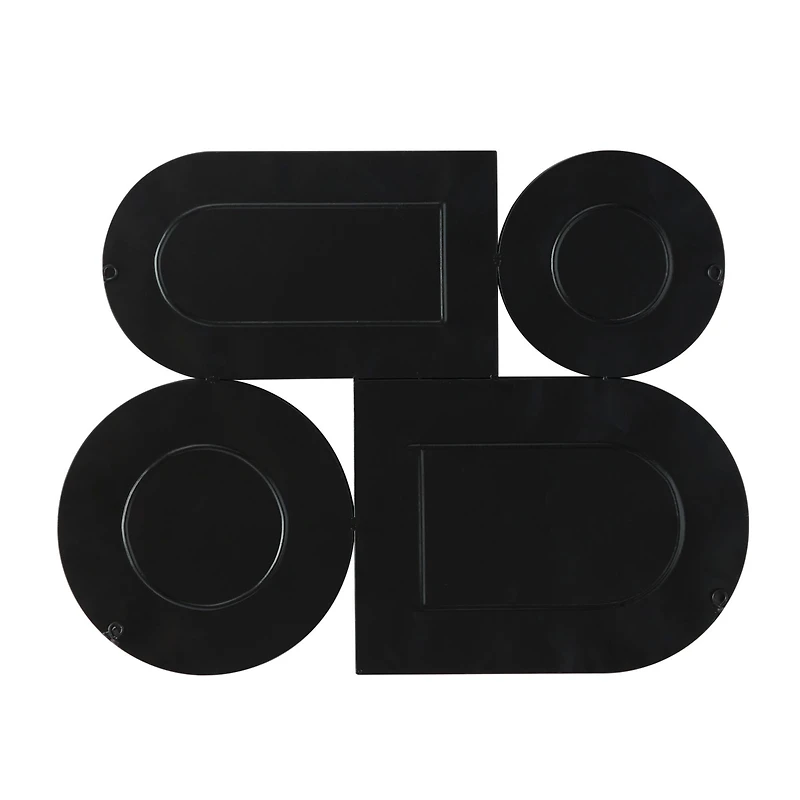 Brown Bamboo Modern Abstract Wall Decor, 28" x 3" x 21"