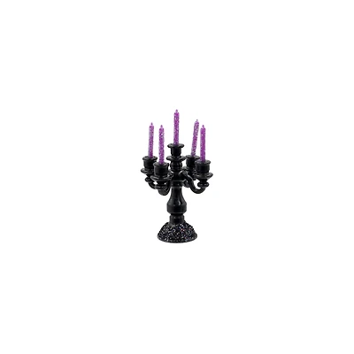 Mini Black Candelabra by Ashland®
