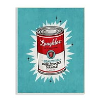 Stupell Industries Canned Laughter Wall Plaque