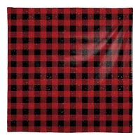 Red Black Buffalo Check 58x58 Tablecloth
