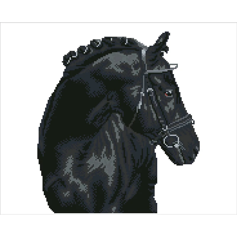 Diamond Dotz® Intermediate Black Sheen Diamond Painting Kit