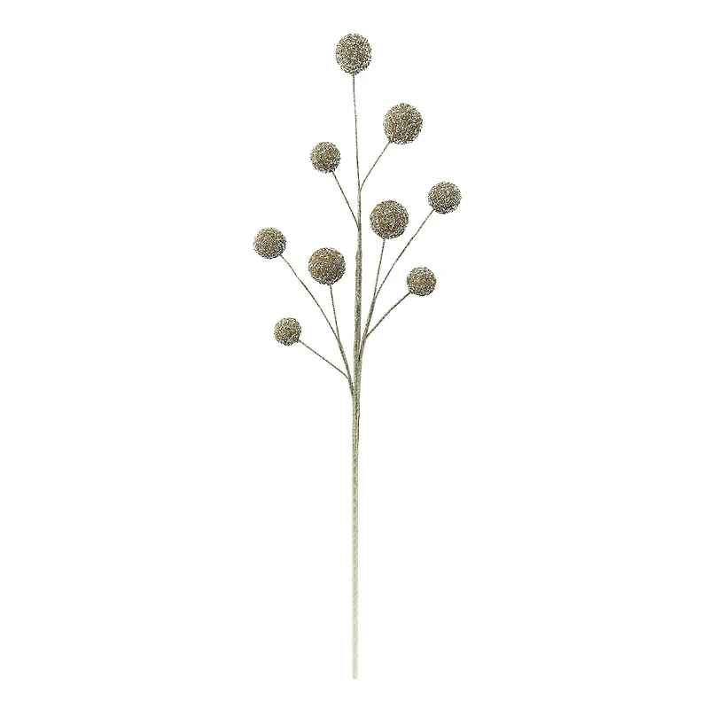 29" Gold Glitter Ball Stem by Ashland®