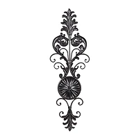 31" Gold Glass Rustic Candle Wall Sconce