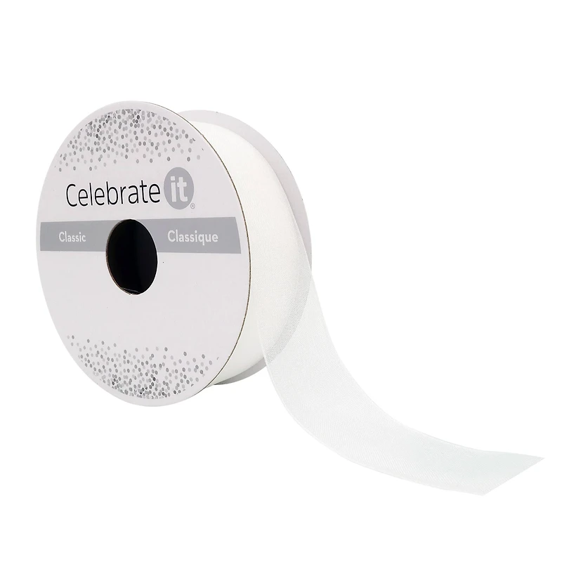 7/8" x 10yd. Sheer Ribbon by Celebrate It™