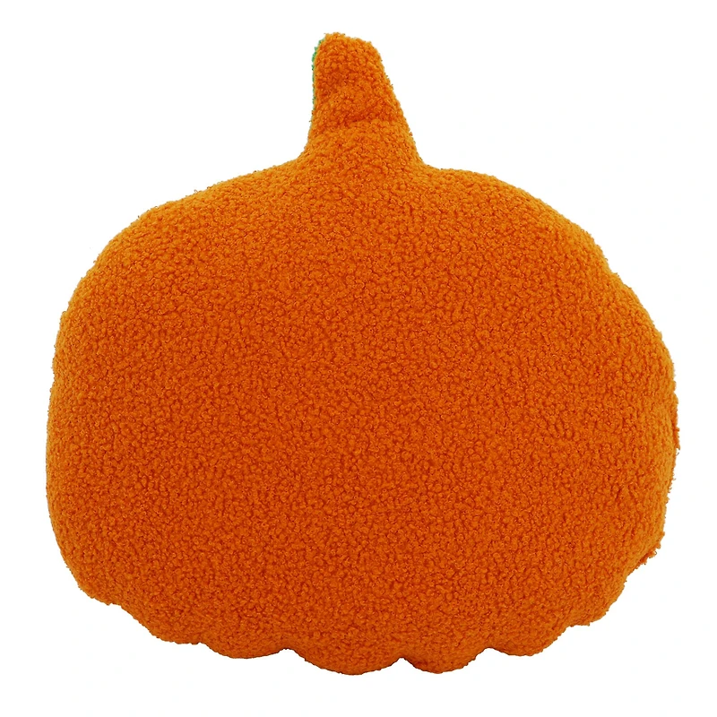 16" Silly Orange Pumpkin Face Pillow by Ashland®
